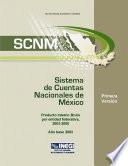 Sistema de Cuentas Nacionales de México. Producto Interno Bruto por entidad federativa 2003-2008. Año base 2003. Primera versión
