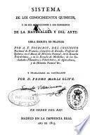 Sistema de los conocimientos químicos y de sus aplicaciones a los fenómenos de la naturaleza y del arte