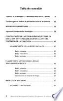 Situación de vulnerabilidad de los jóvenes frente al fénomeno de la violencia