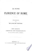 “Le” Bone Florence of Rome