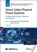 Smart Cyber-Physical Power Systems, Volume 1