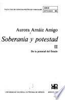 Soberanía y potestad: De la potestad del Estado