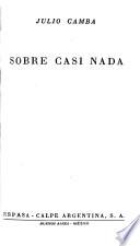 Sobre casi nada