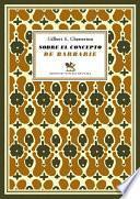 Sobre el concepto de barbarie