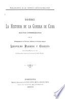 Sobre la historia de la guerra de Cuba