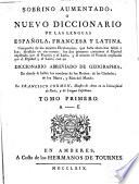 Sobrino aumentado, o Nuevo diccionario de las lenguas española