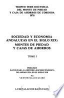 Sociedad y economía andaluzas en el siglo XIX