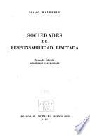 Sociedades de responsabilidad limitada