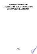 Sociedades ecuatorianas de escritores y artistas
