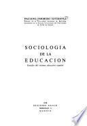 Sociología de la educación