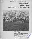 Soil Survey of Brooks and Thomas Counties, Georgia