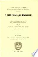 Solemne Sesión Inaugural Curso 1990: El dedo pulgar ¡qué maravilla!