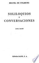 Soliloquios y conversaciones