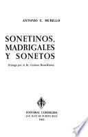 Sonetinos, madrigales y sonetos