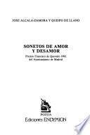 Sonetos de amor y desamor