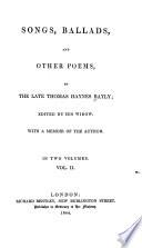 Songs, Ballads, and Other Poems