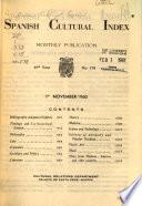 Spanish Cultural Index