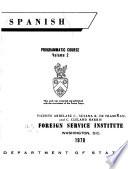 Spanish: Programmatic Course