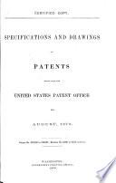 Specifications and Drawings of Patents Issued from the United States Patent Office