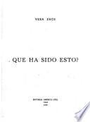 ?Qué ha sido esto?