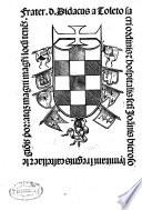 Stabilimenta militum sacri ordinis diui Joannis hierosolymitani : una cum bulla ipsis concessa a summo pontifice Claemente vij