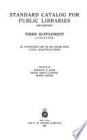 Standard Catalog for Public Libraries