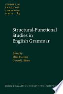 Structural-functional Studies in English Grammar