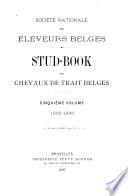 Stud-book des chevaux de trait belges