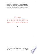 Studi di letteratura ispano-americana