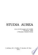 Studia aurea: Plenarias, general, poesía