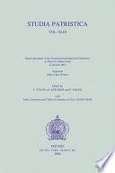 Studia Patristica
