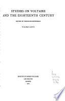Studies on Voltaire and the Eighteenth Century