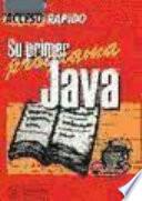 Su Primer Programa Java
