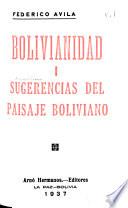 Sugerencias del paisaje boliviano