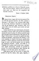 Sull'ultima pubblicazione del Prof. Volpicelli intorno alla cecita del Galileo