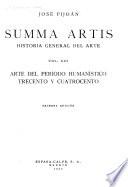 Summa artis, historia general del arte