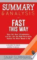 Summary & Analysis of Fast This Way