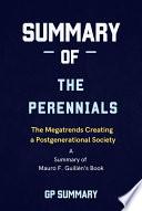 Summary of The Perennials by Mauro F. Guillén: The Megatrends Creating a Postgenerational Society
