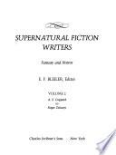 Supernatural Fiction Writers