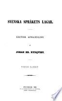 Svenska språkets lagar