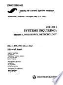 Systems Inquiring: Theory, philosophy, methodology