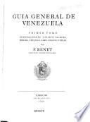 t. Generlidades. Estados Táchira, Mérida, Trujillo, Lara, Falcón y Zulía