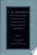 T. R. Malthus: The Unpublished Papers in the Collection of Kanto Gakuen University: Volume 2