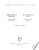 Tablas de paréntesis de transformación para cálculos en la modelo de capas nucleares