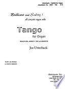 Tango for organ
