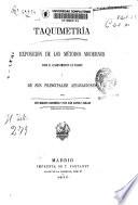Taquimetría