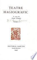 Teatre hagiográfic