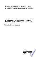 Teatro abierto 1982