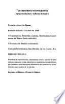 Teatro breve nuevo leonés