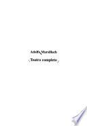 Teatro completo